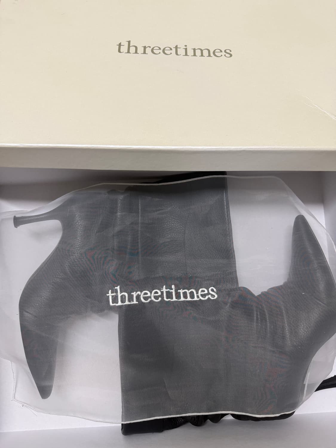 Threetimes Dumbo cuffed boots 상품이미지2