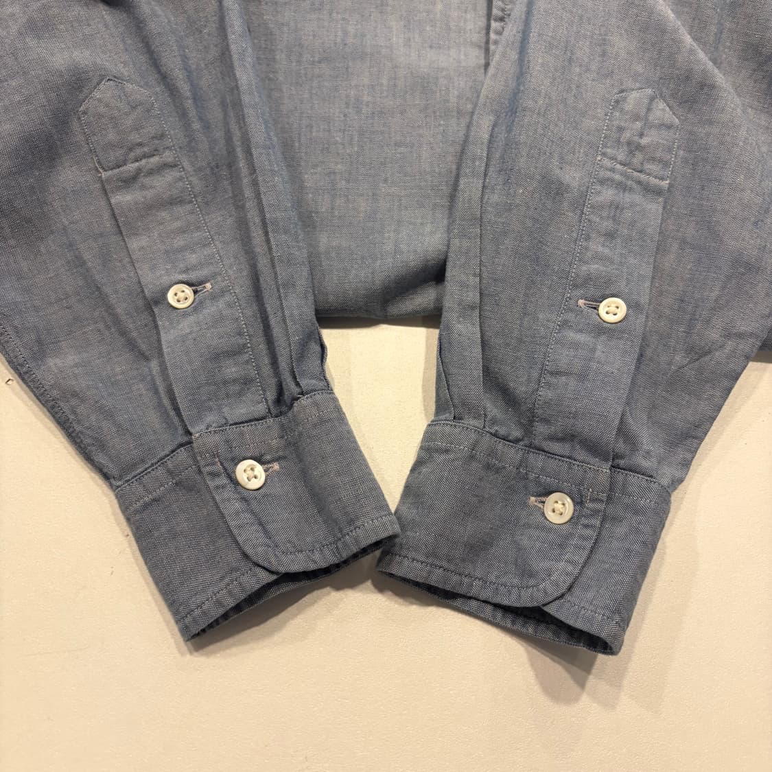 [L] 폴로 랄프로렌 옥스포드 셔츠 긴팔 블루 D601 상품이미지6