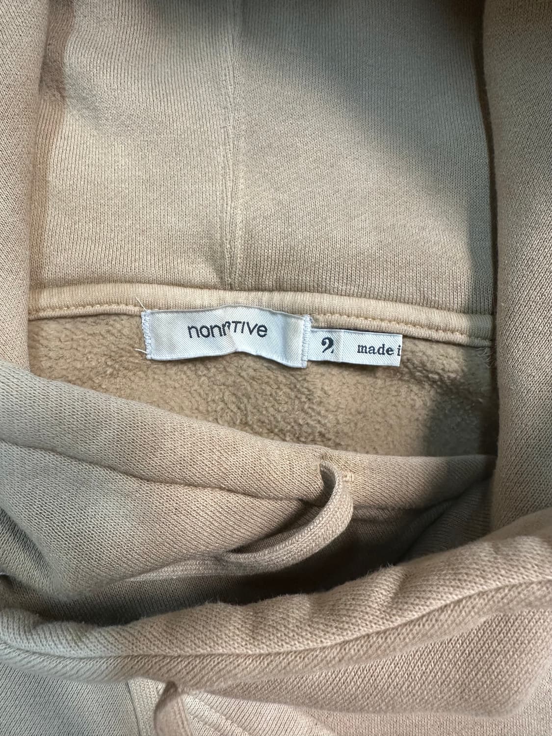 논네이티브 오버핏 후디 상품이미지4