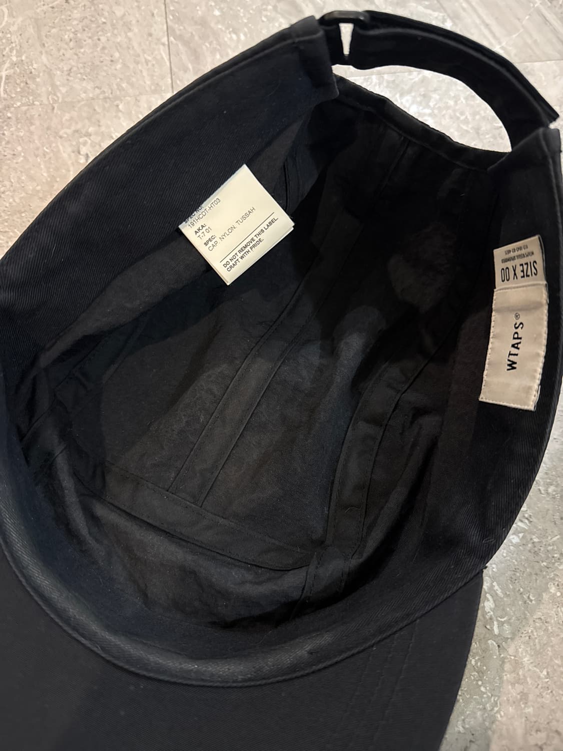 더블탭스 wtaps t-7 캡 상품이미지5