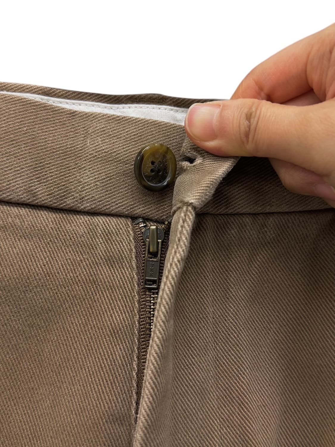 브룩스브라더스 면바지 브라운 (38)  상품이미지4