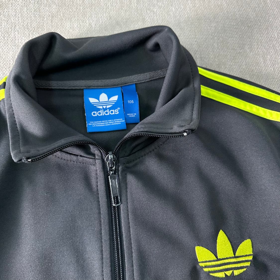 100 아디다스 형광 파이어버드 트랙탑 져지 상품이미지2