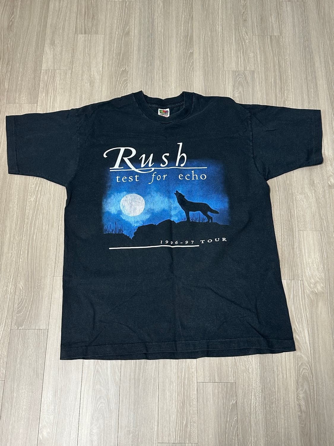 90s 빈티지 밴드티 rush 상품이미지1