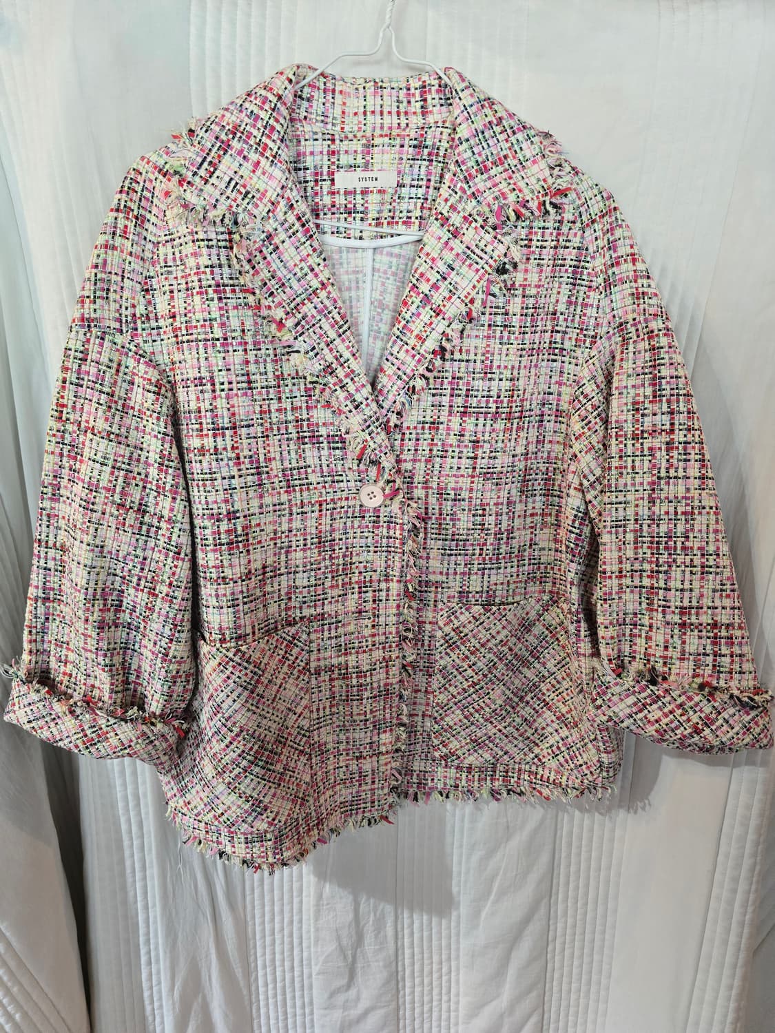 시스템 트위드 자켓 상품이미지2