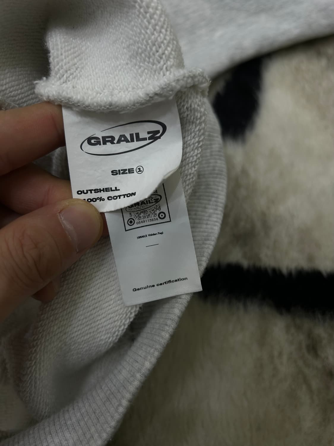 [1]그레일즈 지오메트리 후드/헤더그레이 상품이미지7