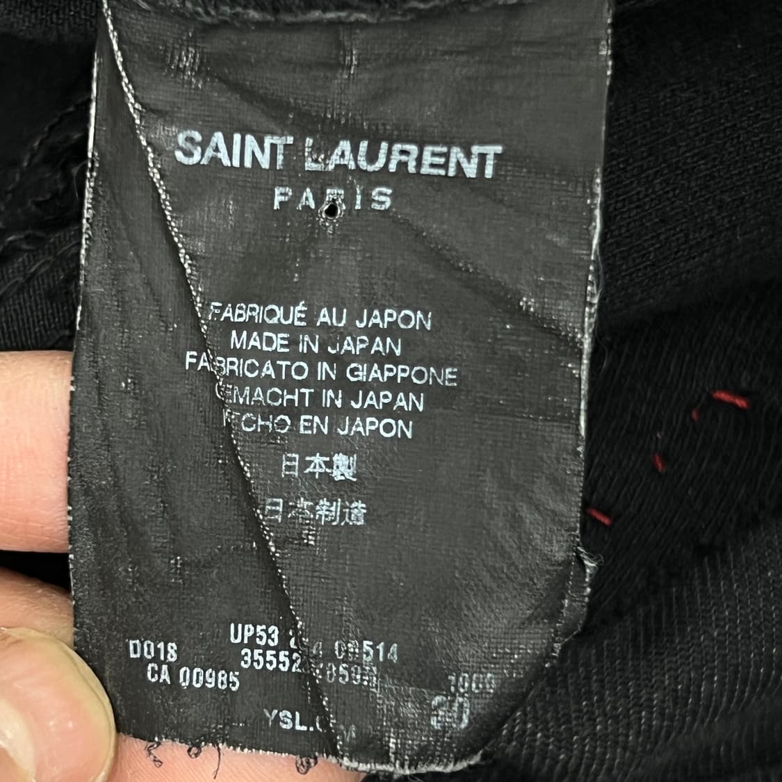 14SS 에디슬리먼 생로랑 D02 블랙 디스진 30 상품이미지10