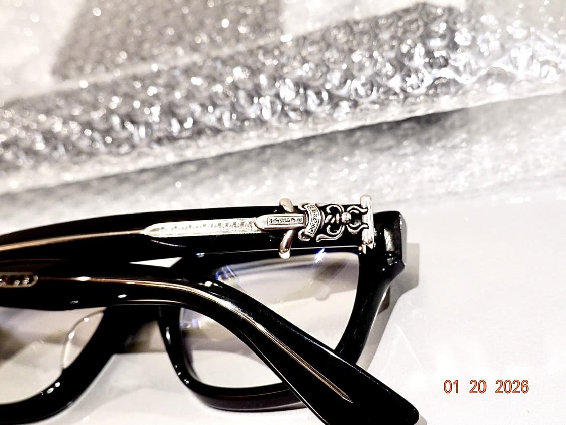 크롬하츠안경 바질리오네어2 블랙/실버 상품이미지8