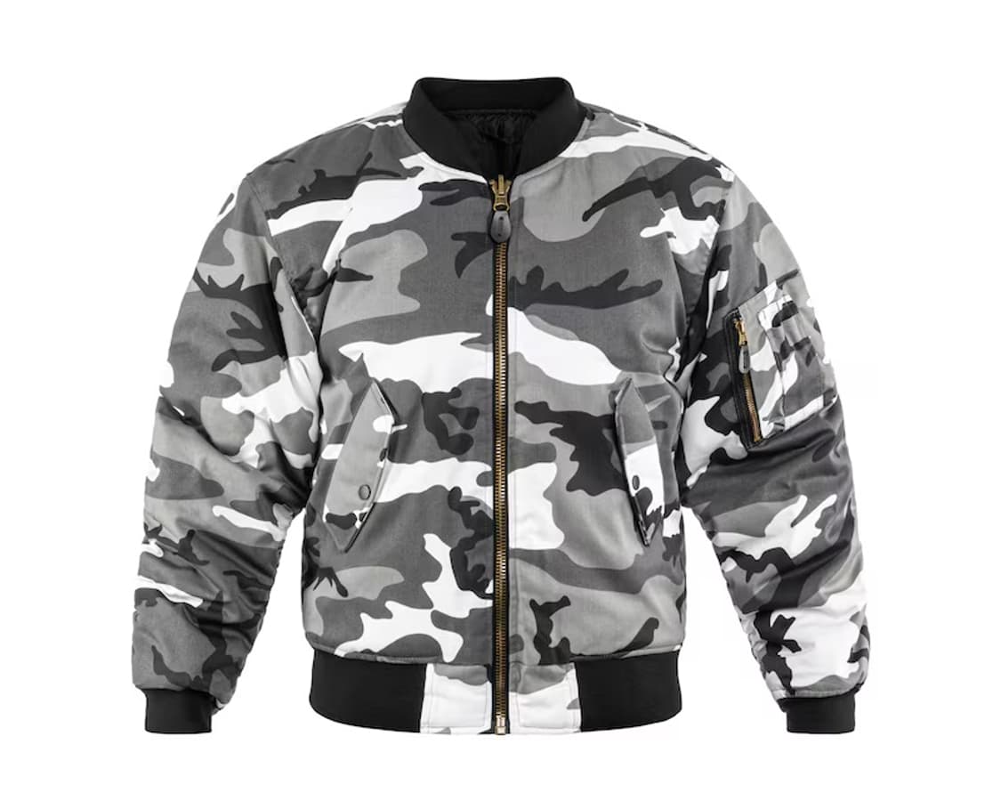 스노우카모 MA-1 Snow camo 상품이미지1