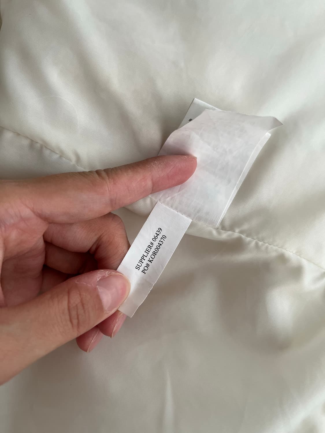 S) 폴로 랄프로렌 덕다운 패딩조끼 아이보리 상품이미지7