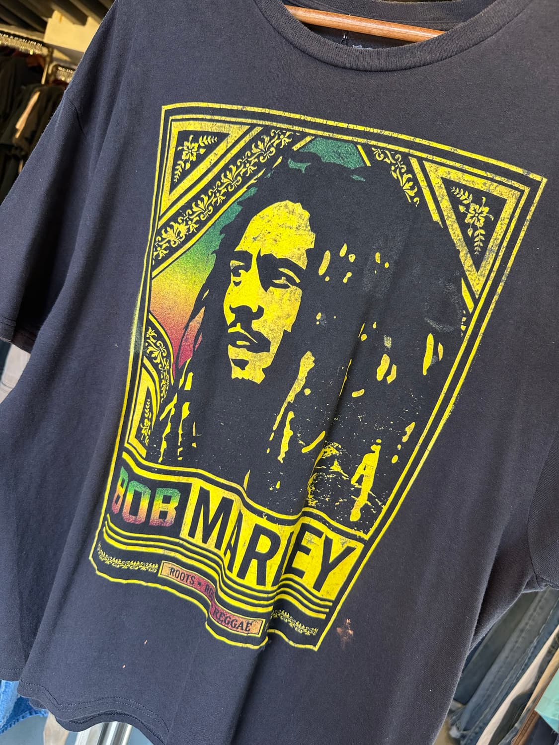 밥말리 Bob Marley 프린팅 티셔츠 상품이미지3
