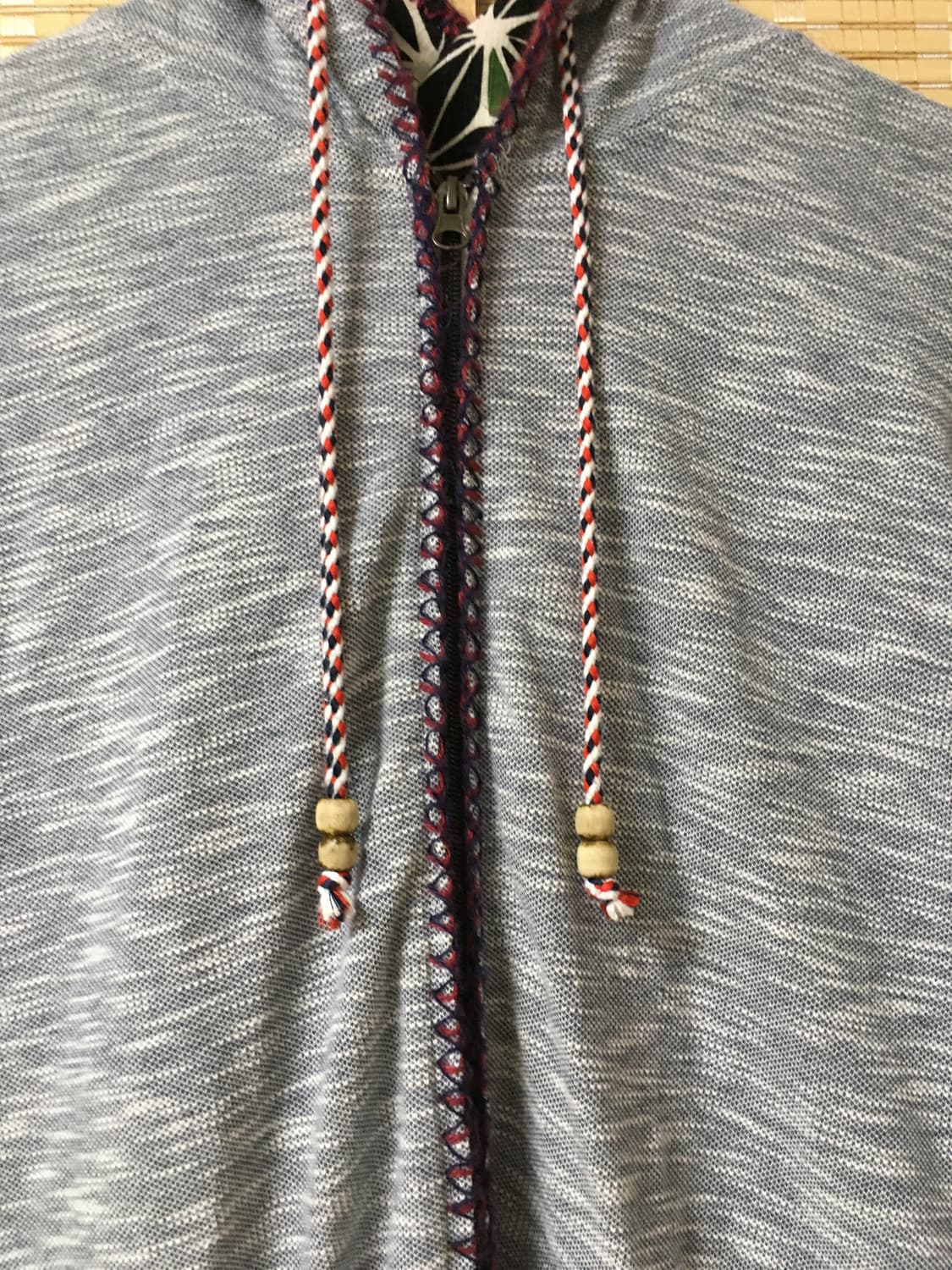 일본 빈티지 자수 후드집업 상품이미지2