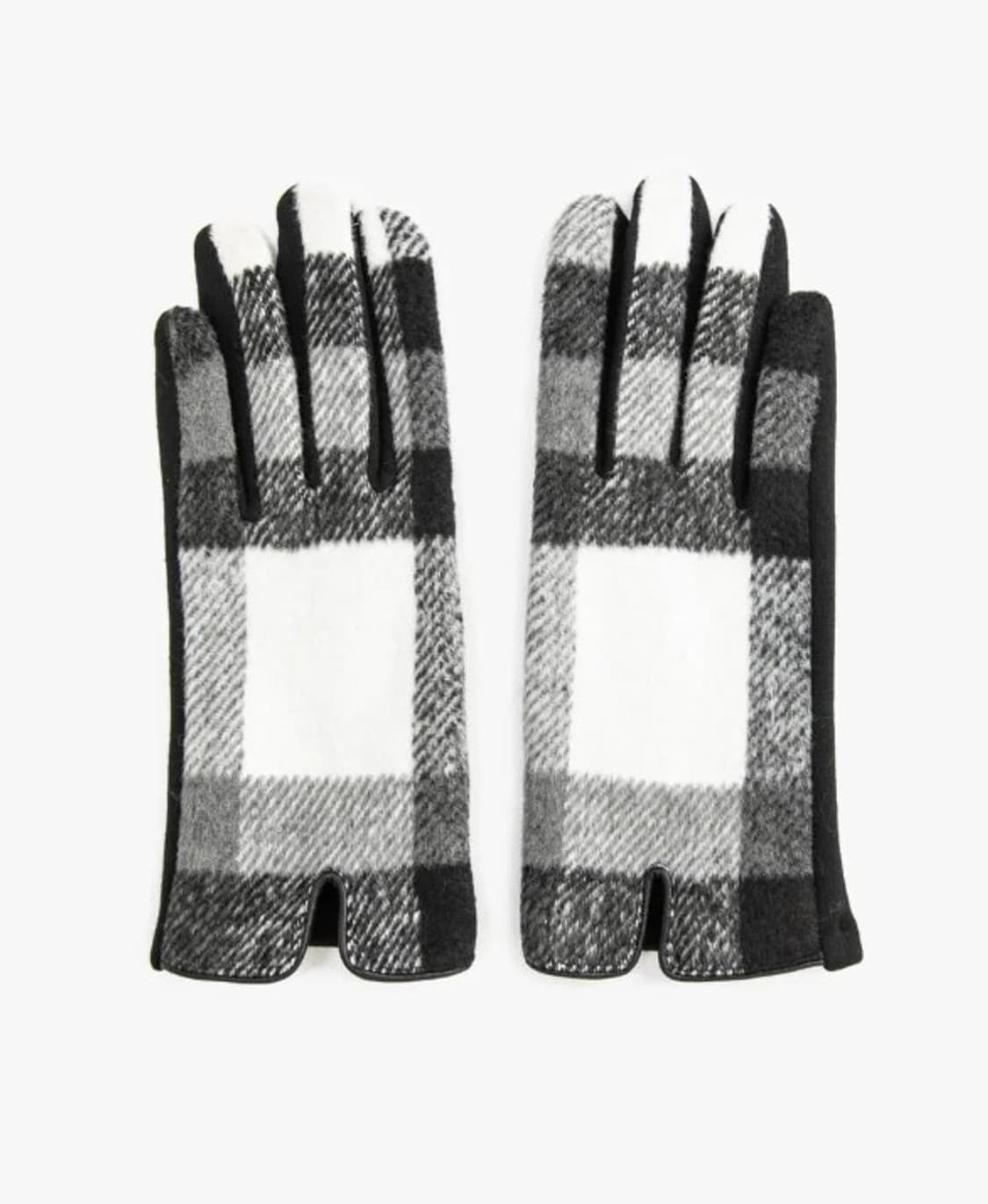 여성용 그레이 체크 장갑 1번 (새상품) 상품이미지2