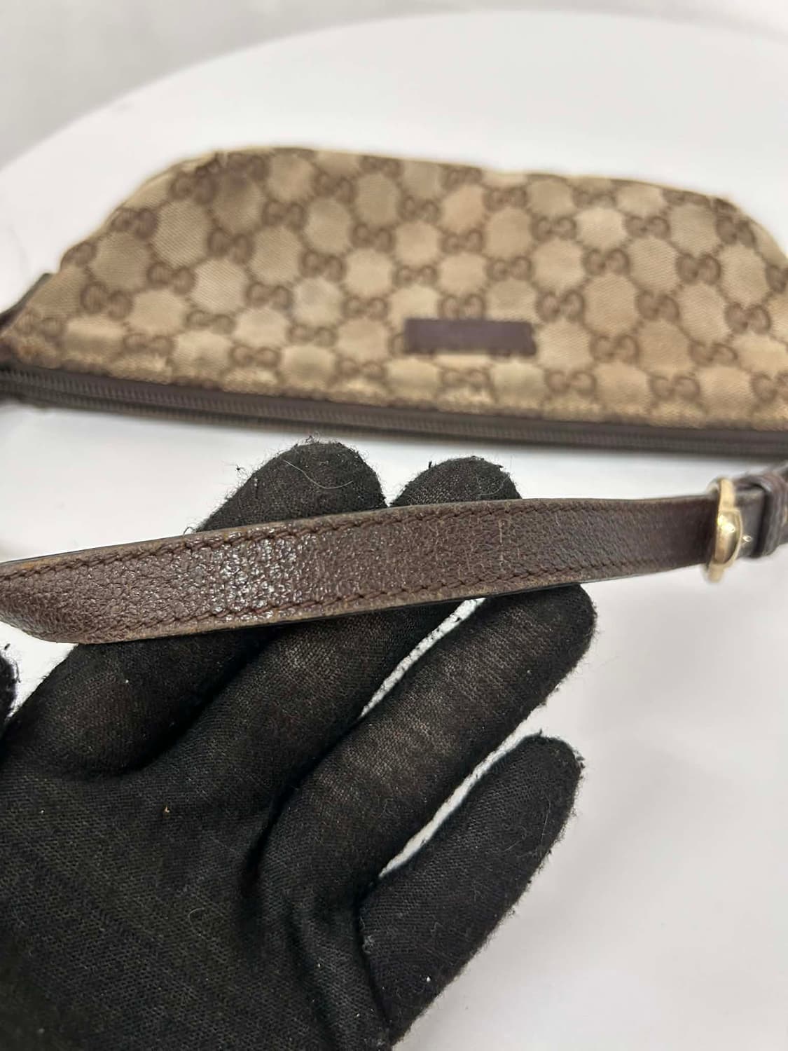 구찌 GG캔버스 미니 파우치 토트백 숄더백 상품이미지10