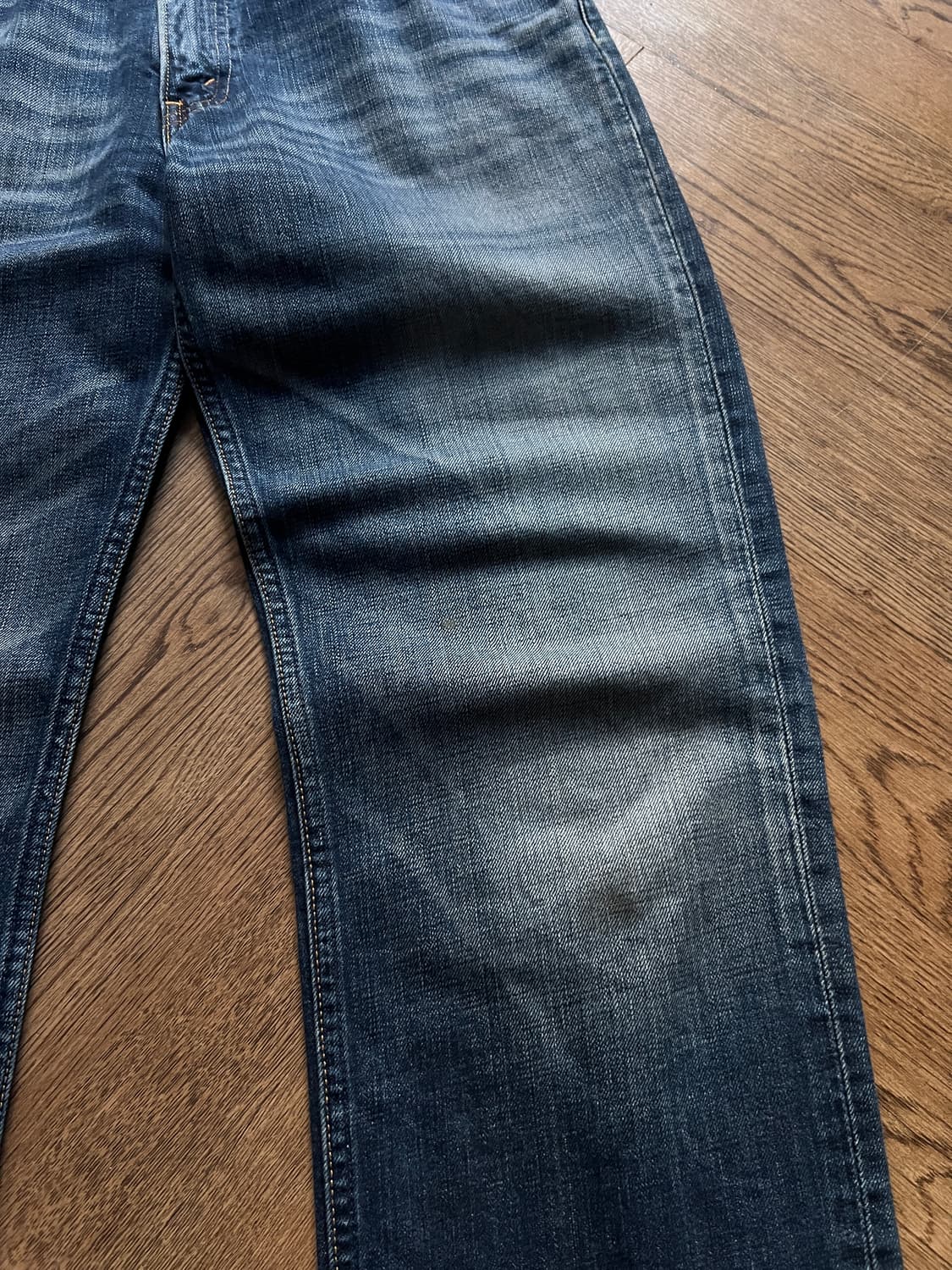 [32]00's 리바이스 재팬 533 빈티지 페이딩 데님 팬츠 상품이미지4