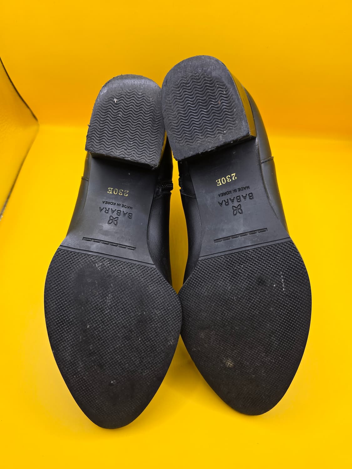 러브바바라 가죽 앵클부츠 230 / 굽4cm 상품이미지8