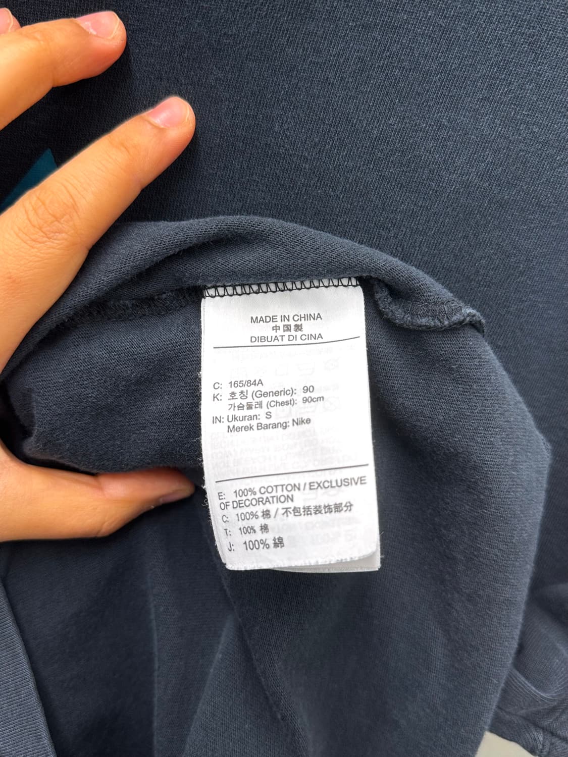Nike ACG 나이키 ACG 자이언트 로고 티셔츠 블랙 상품이미지7