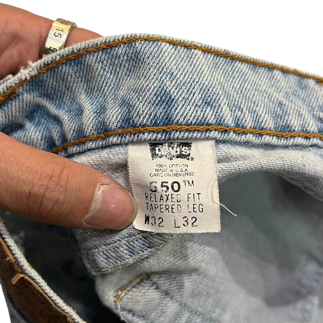  USA 리바이스 550 데님팬츠 y13928 상품이미지8