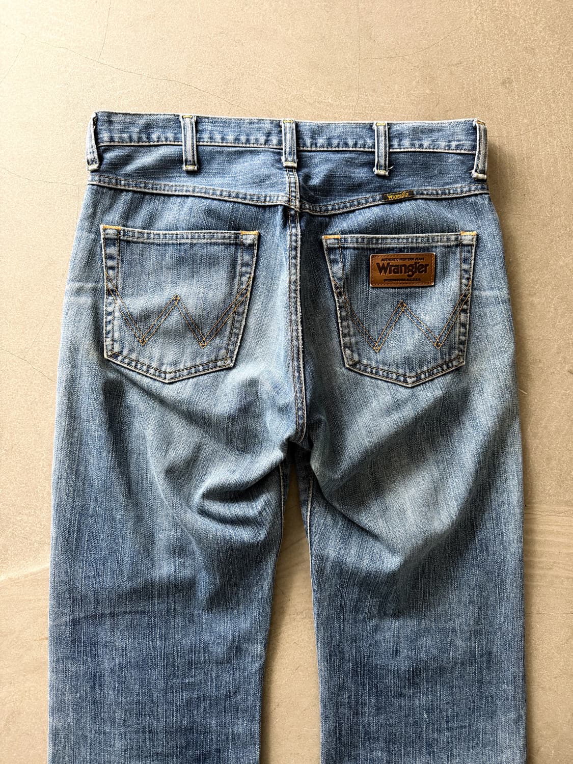Vintage Wrangler Washing Denim Pants 상품이미지5