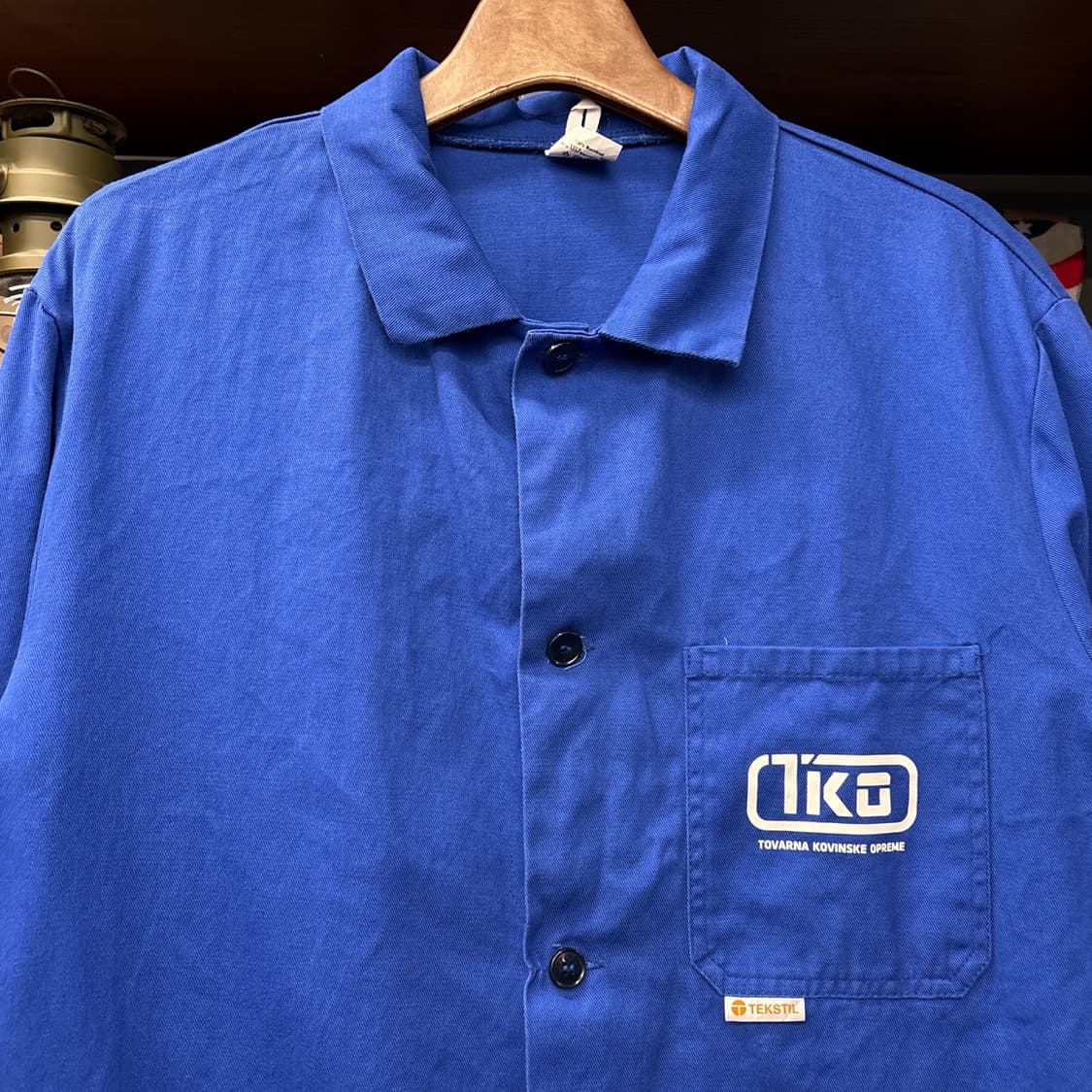 90s TEKSTTIL 프렌치 워크자켓 / 빈티지 초어자켓 N971 상품이미지3