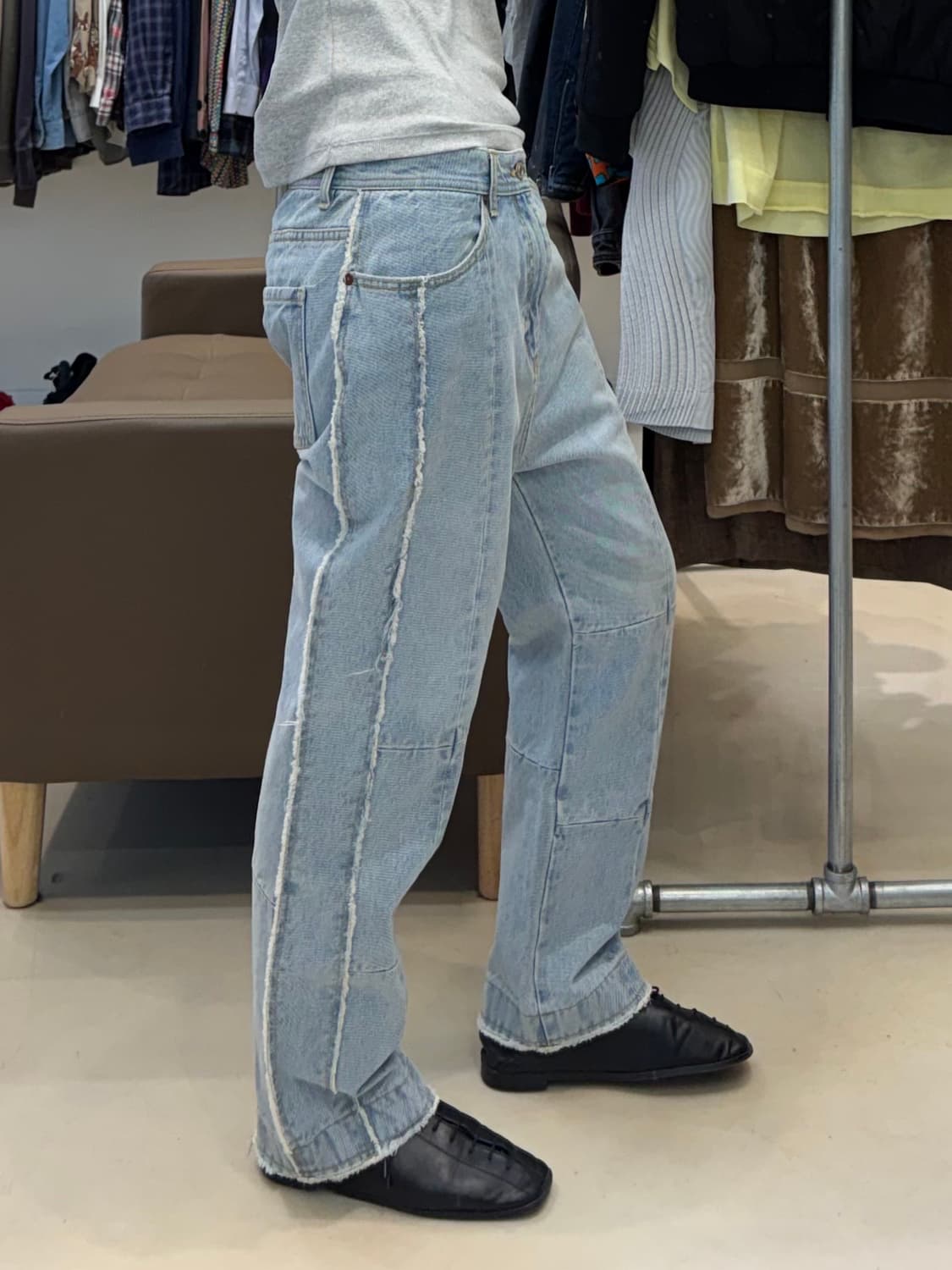 앤더슨벨 데님팬츠 상품이미지8