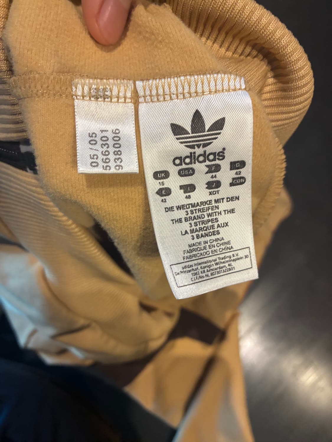 M) 아디다스 오리지널 트랙탑 베이지 브라운 상품이미지5