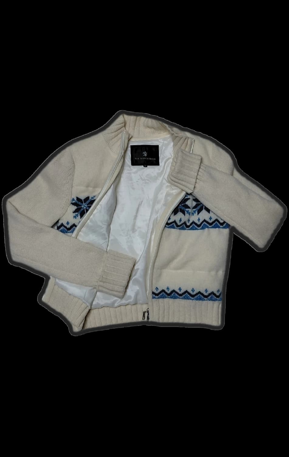 The Scotch House 눈꽃 니트 집업 38 (S) 상품이미지4