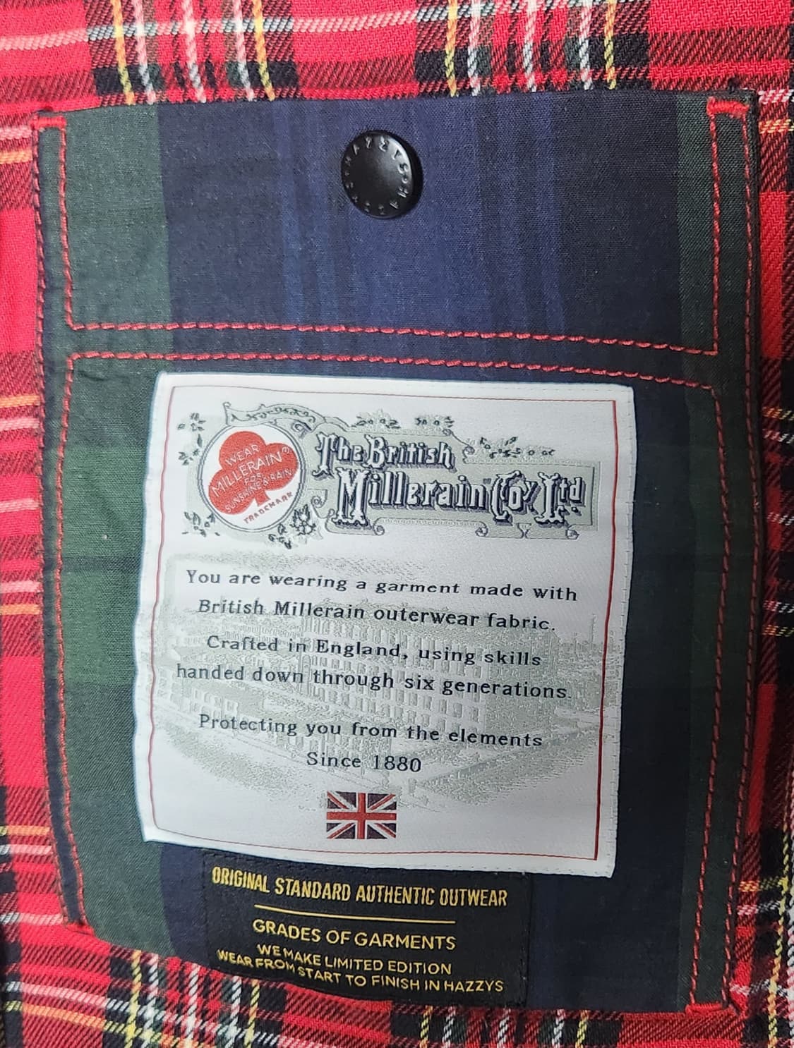 헤지스 클래식 필드 자켓 105 22SS 상품이미지4