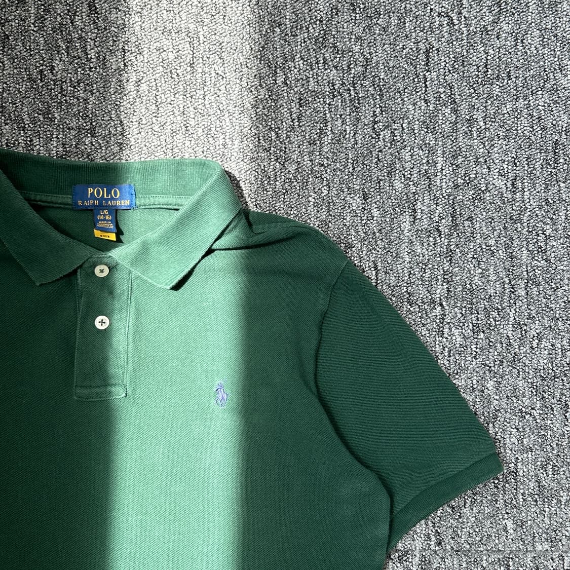 폴로 랄프로렌 그린 반팔 PK 상품이미지2