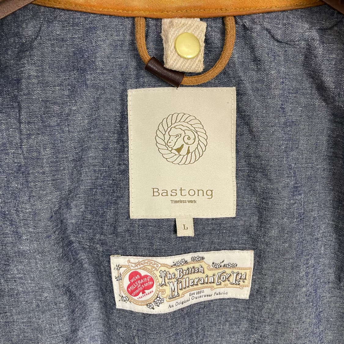 바스통 왁스드 코튼 헌팅자켓 상품이미지10