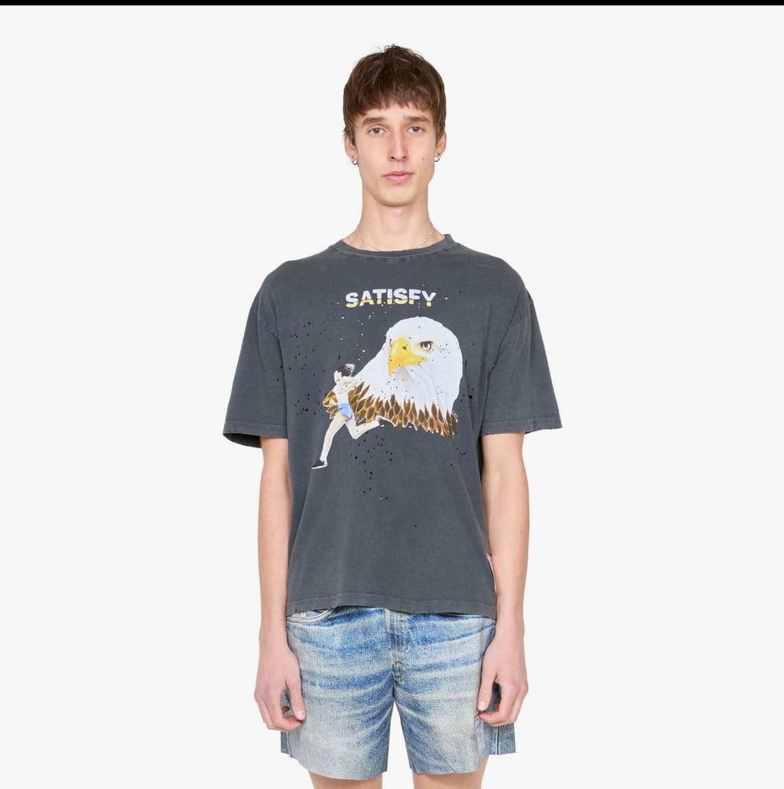 신상 새티스파이 이글티셔츠 L,XL 상품이미지8
