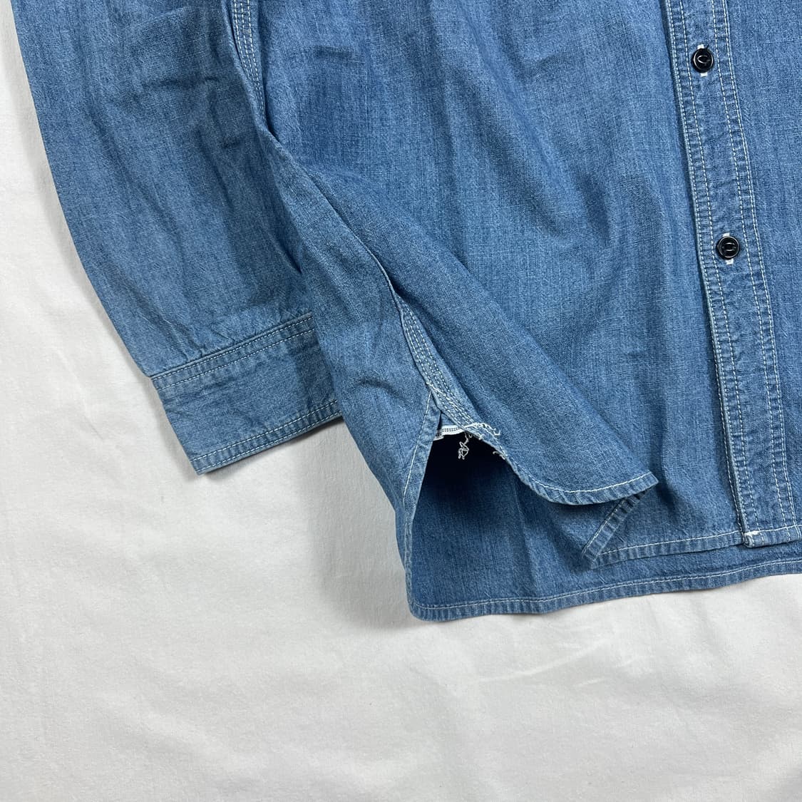 스투시 stussy 샴브레이 데님셔츠 남방 상품이미지4