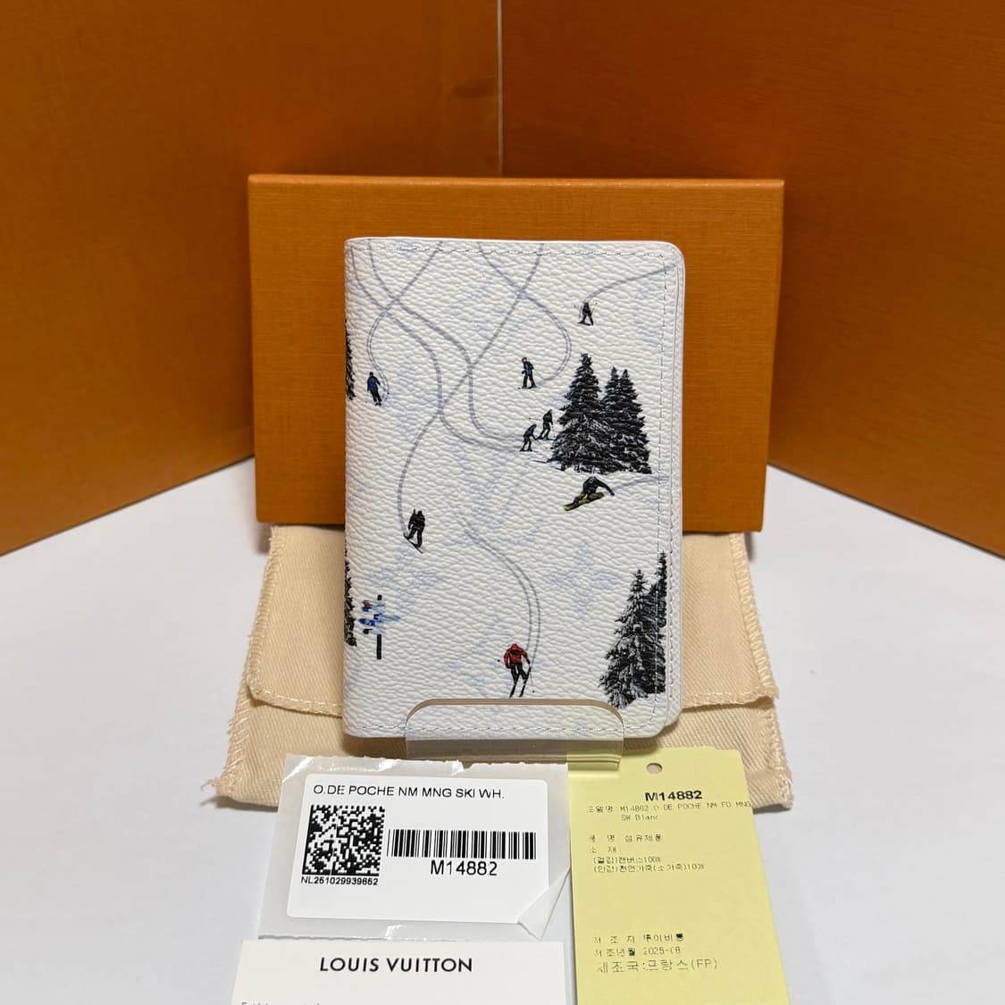 [미사용/한정판] 25FW 루이비통 스키 화이트 오거나이저 카드지갑 상품이미지2