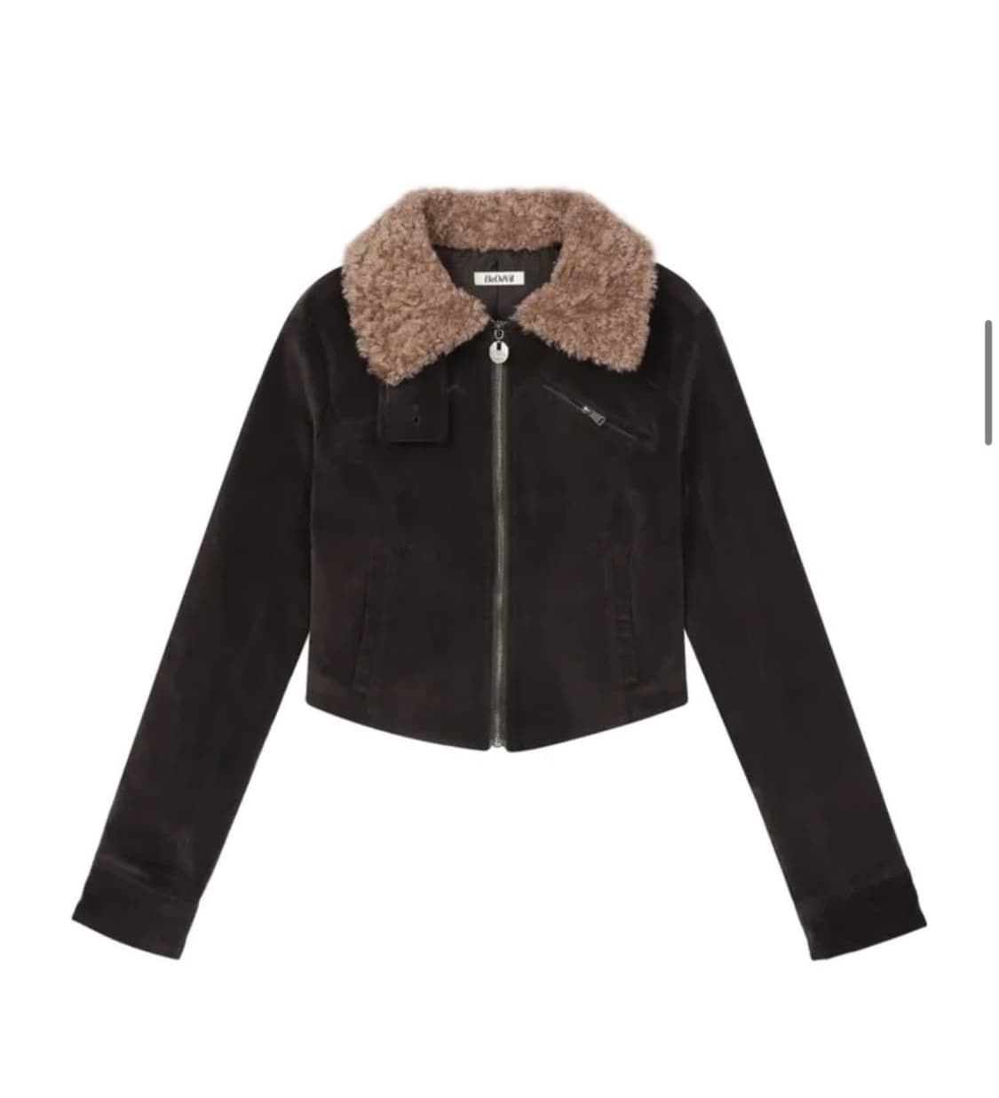 비데블 골덴 퍼자켓 브라운 상품이미지1