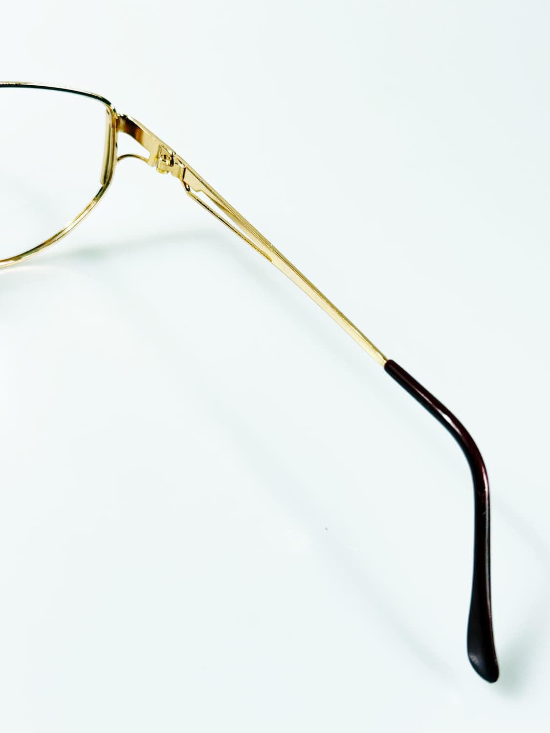 90s 유로피안 골드 레오파드 에비에이터 프레임 빈티지 안경 상품이미지6