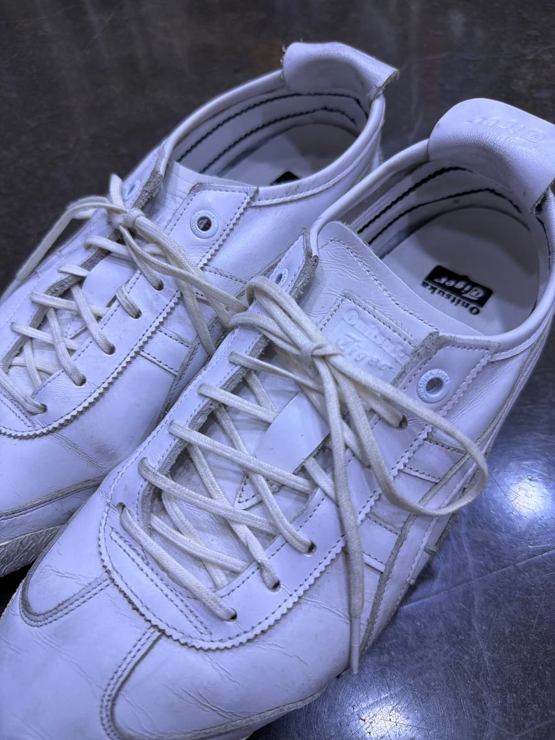 오니츠카타이거 멕시코66 SD 화이트 스니커즈 255 상품이미지4