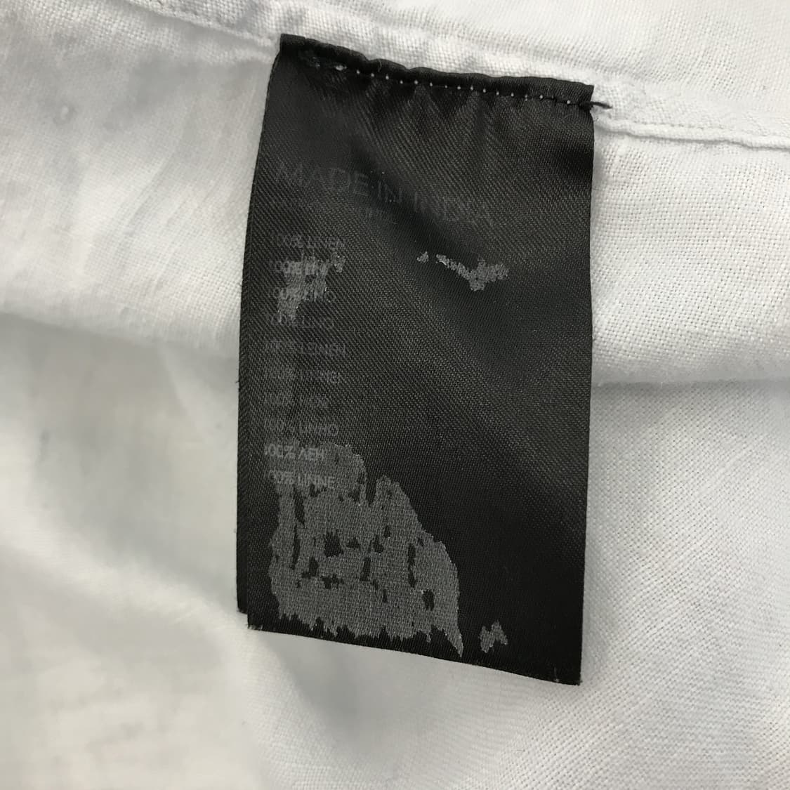 클럽모나코 가먼트 린넨셔츠 [XL] 상품이미지5