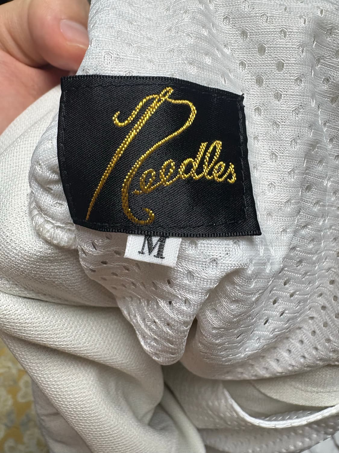 [M]니들스 HD트랙팬츠 폴리 스무스 아이스화이트 상품이미지2