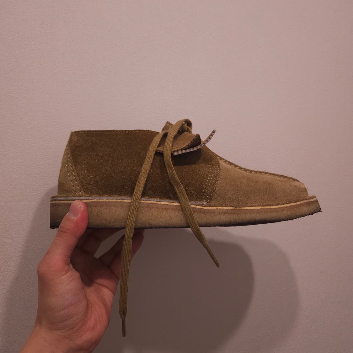 [260 uk7.5] 클락스 데저트트랙 다크올리브콤비 26176531 상품이미지4