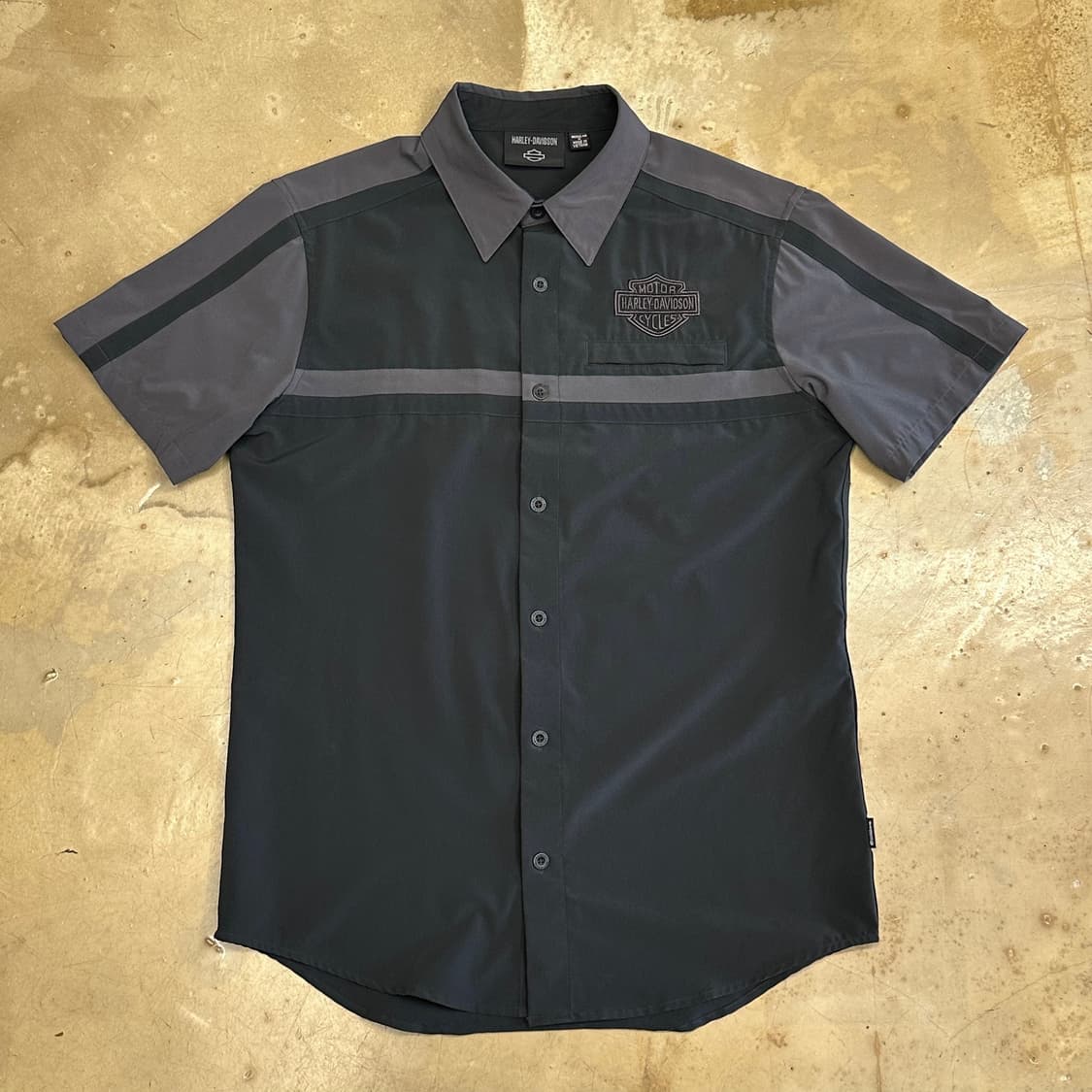 M 할리데이비슨 빅 레터링 반팔셔츠 0331  상품이미지2