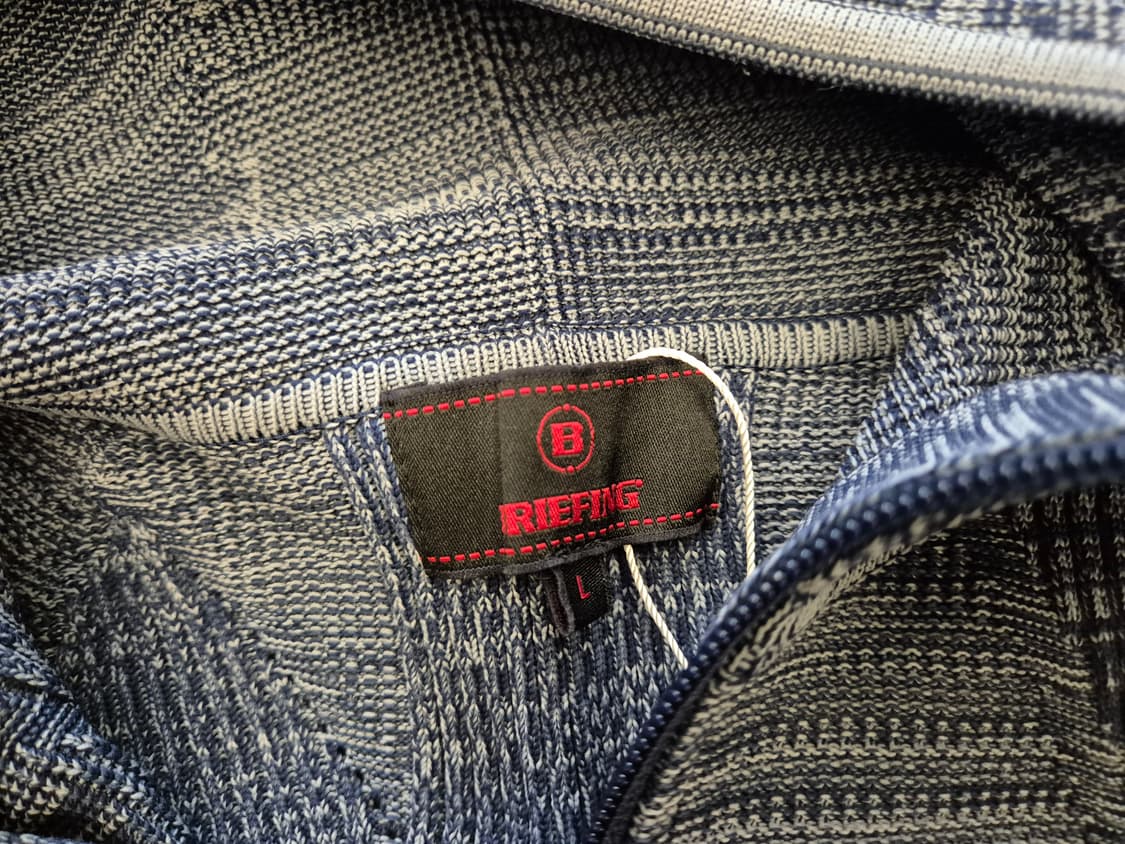 브리핑 3D 로고 후드 니트 짚업 상품이미지8