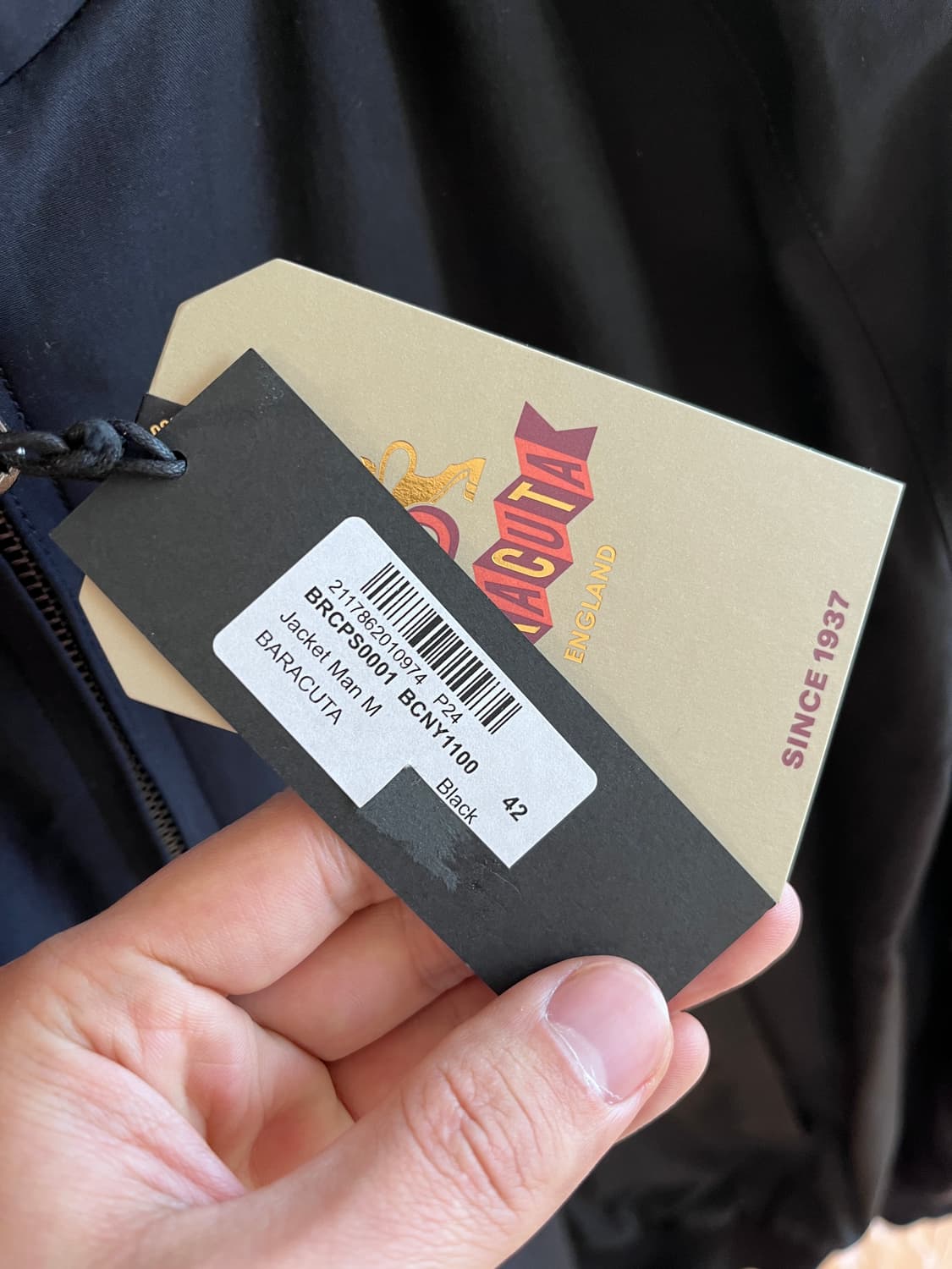 바라쿠타 G9 블랙 자켓 42사이즈 상품이미지5