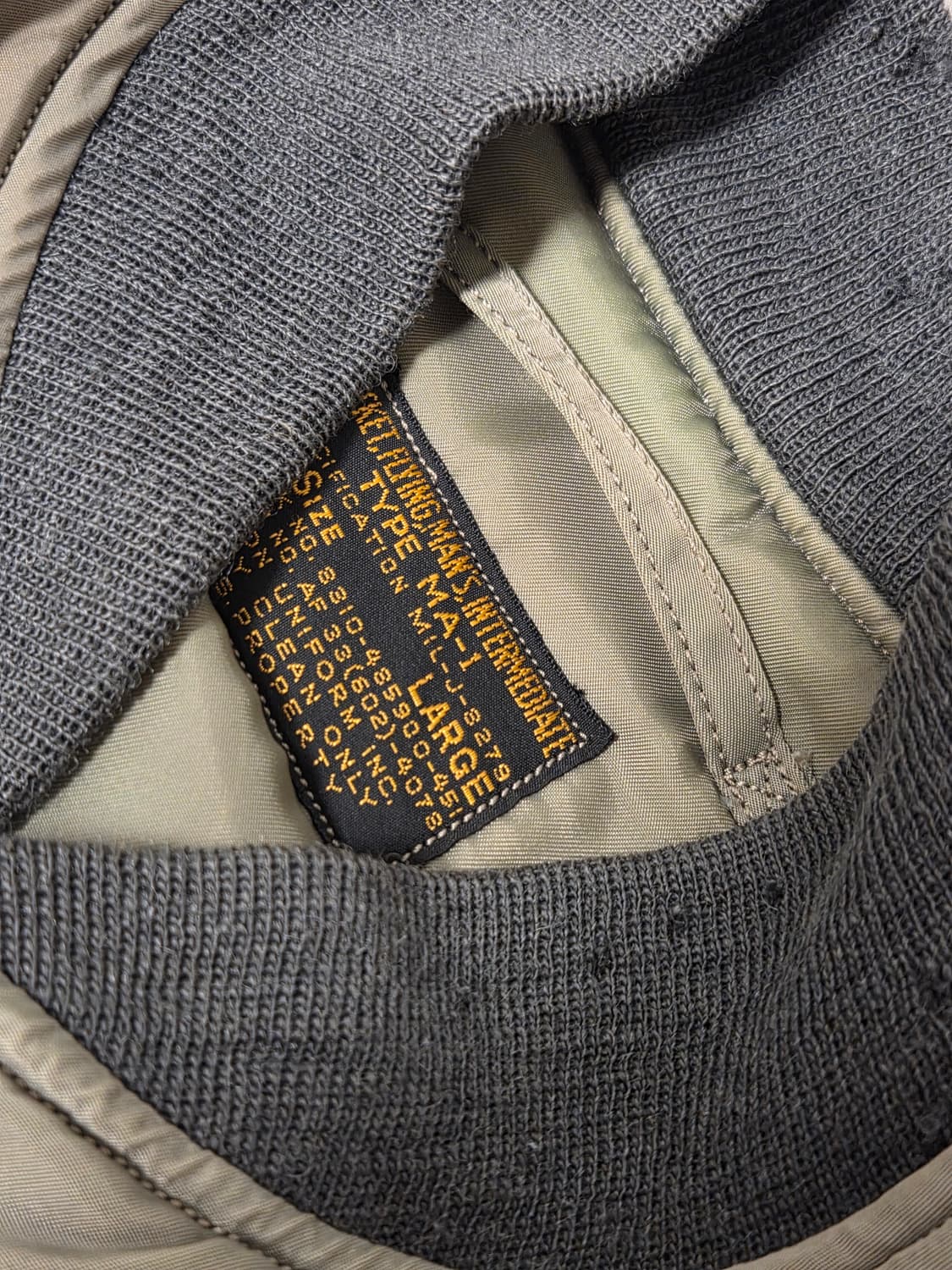 버즈릭슨 TYPE MA-1 LION UNIFORM Large 상품이미지10