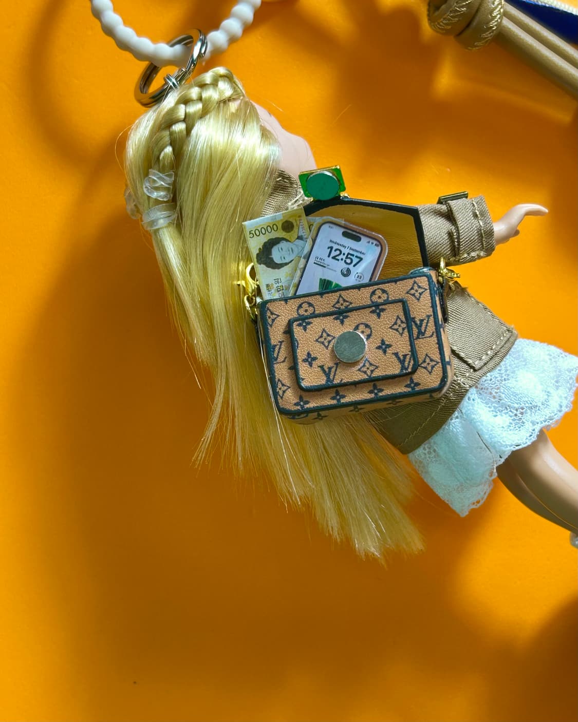 (18)바비키링 정품USA 마텔사 바비인형 커스텀키링 상품이미지3