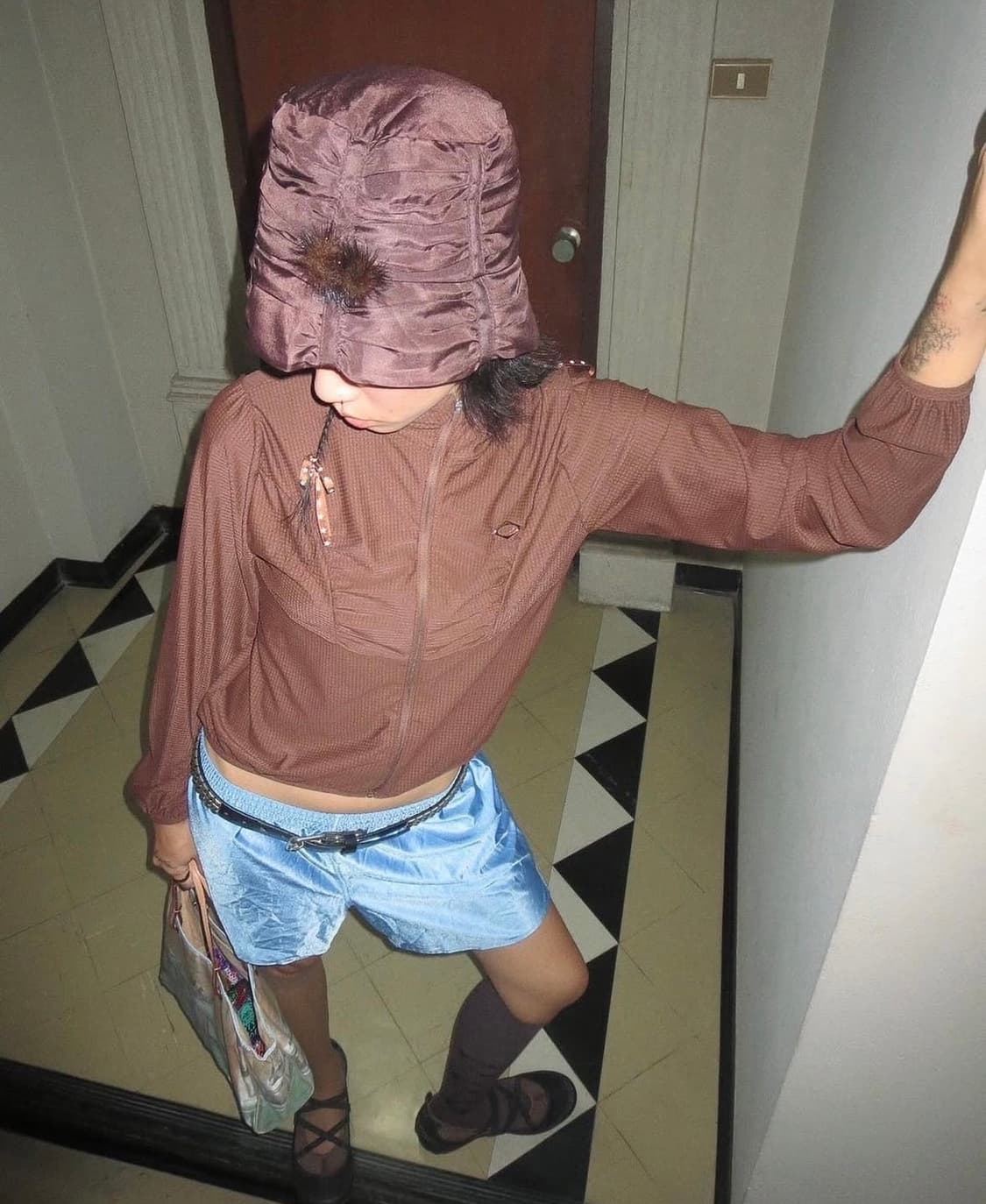 MSCHF 미스치프 집업 브라운 상품이미지2