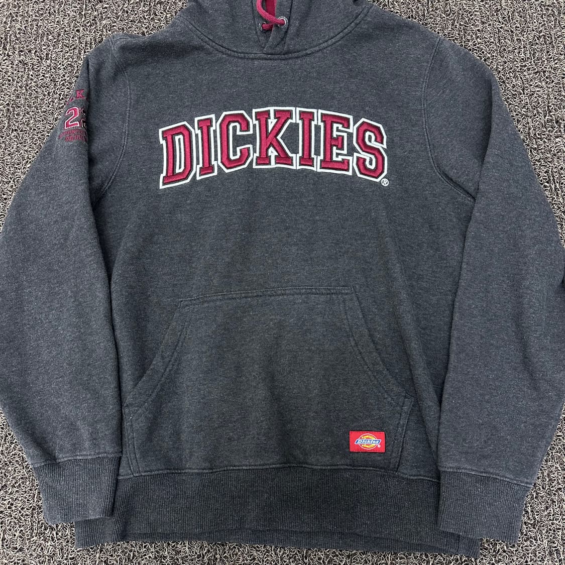 Dickies 디키즈 기모 후드티 차콜 M 상품이미지3