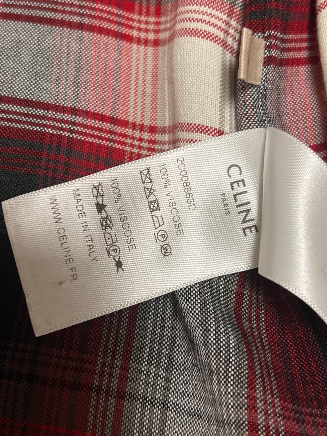 셀린느 여성용 비스코스 플란넬셔츠 상품이미지4