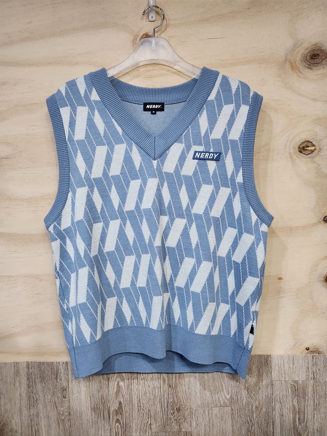 615) 널디 패턴 니트 베스트 상품이미지1