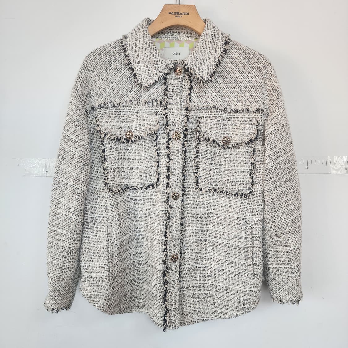 오즈세컨드 트위드 자켓 상품이미지1