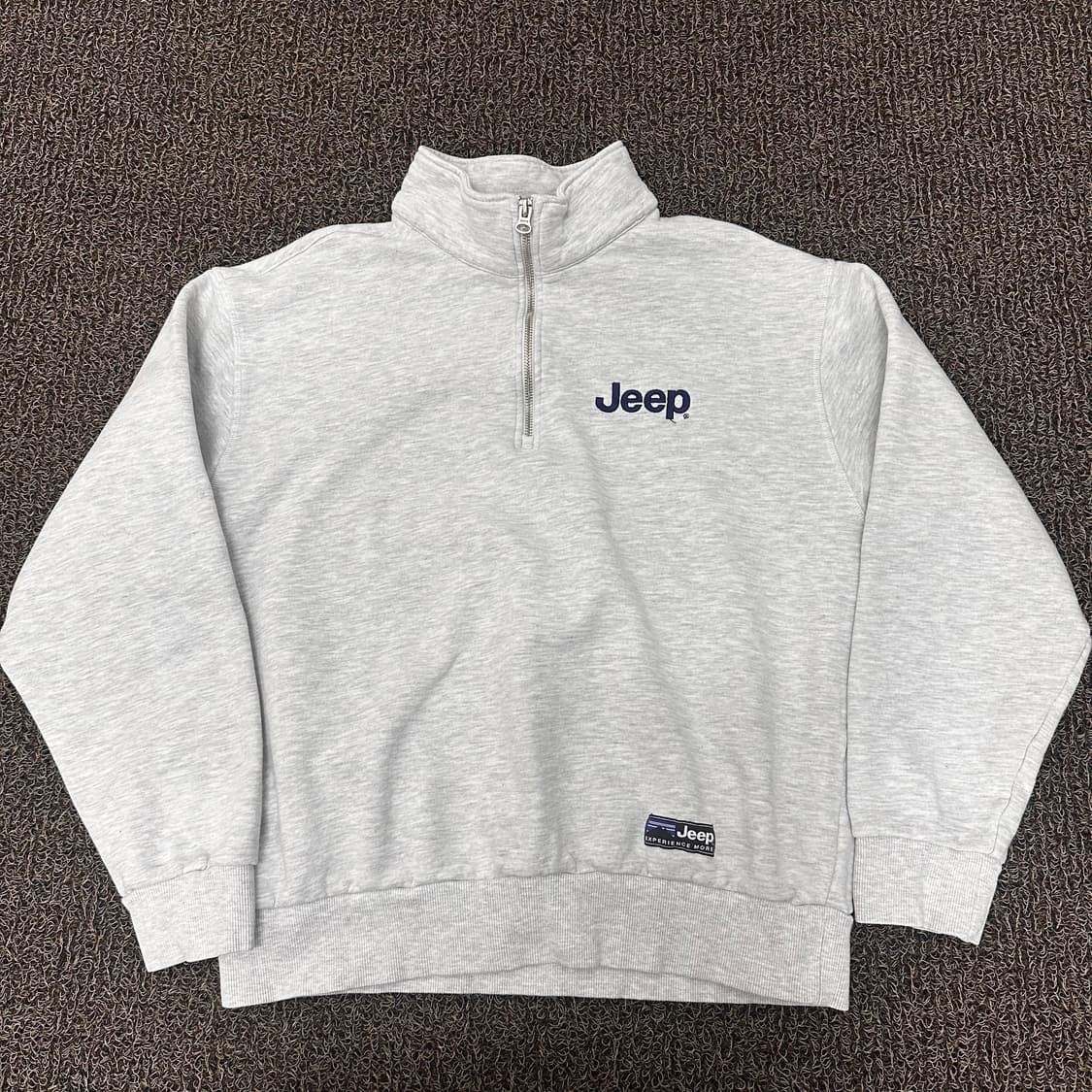 Jeep 지프 반집업 맨투맨 100(L) 상품이미지1