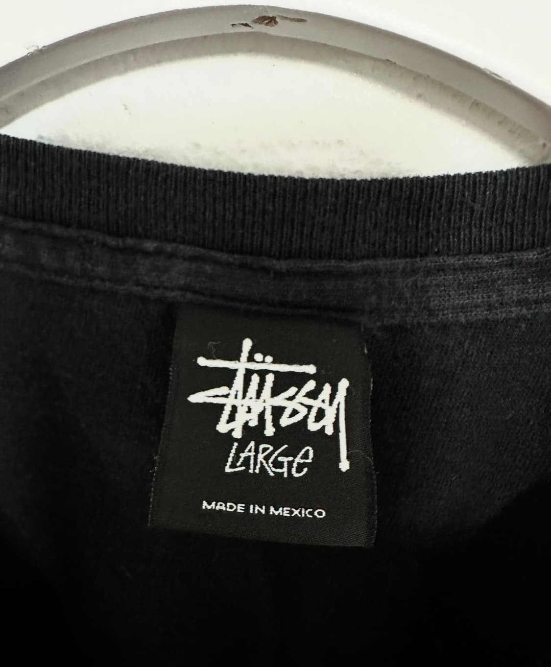 스투시 크라운 블랙 반팔 티셔츠 상품이미지5